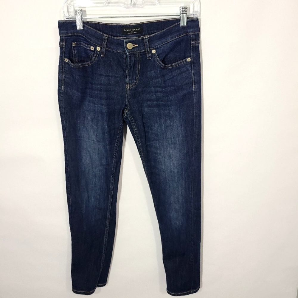 Banana Republic Girlfriend Jeans‎ Women's Size 25/0 Blue Jeans